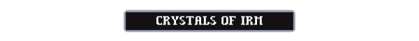 PRESENTATION - Crystals of Irm 1 COI Steam Divider head | RPG Jeuxvidéo