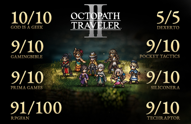 OCTOPATH TRAVELER 2 for PlayStation, Nintendo Switch and Steam