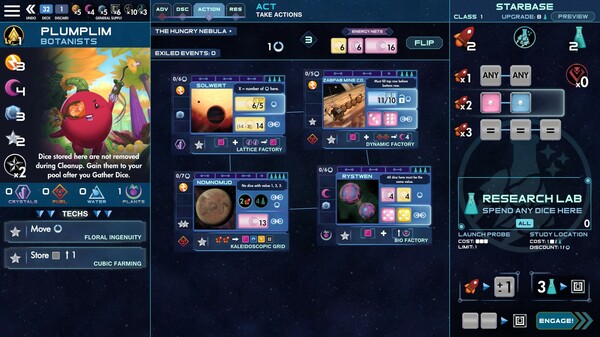 Скриншот из One Deck Galaxy