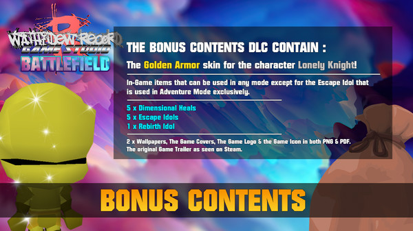 Wathitdew Record™ Game Studio BATTLEFIELD Bonus Contents