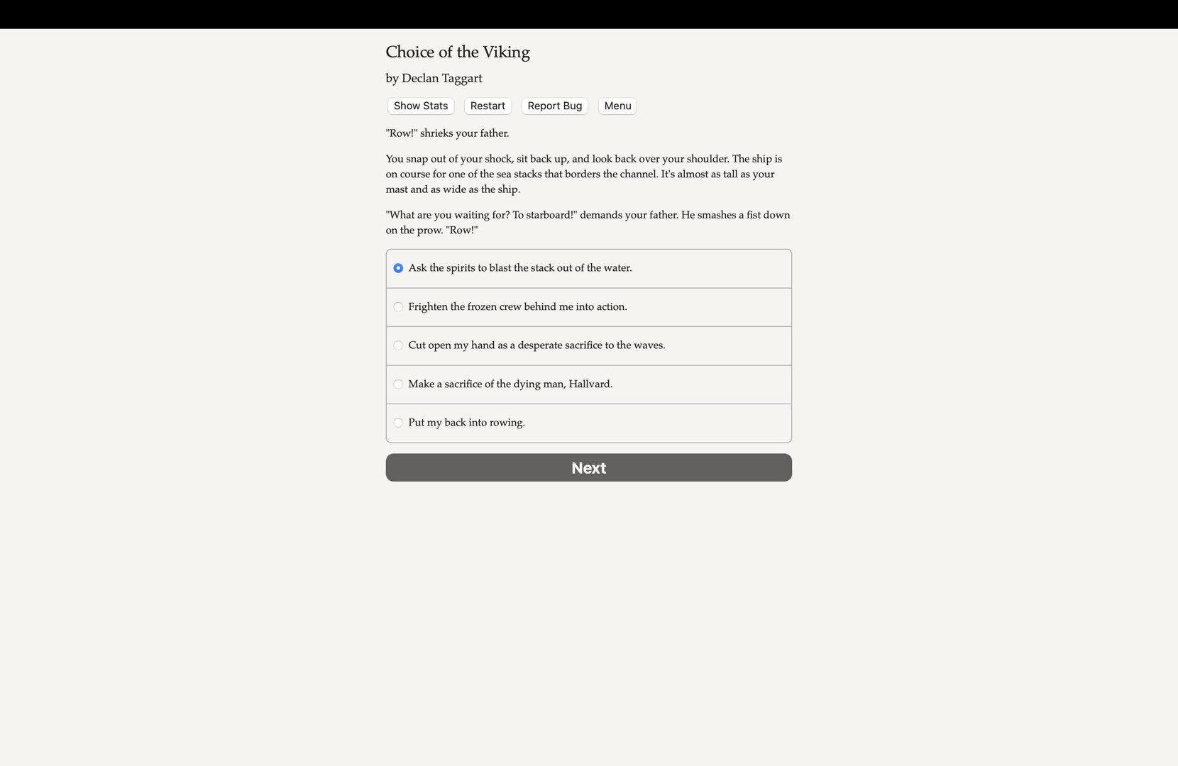 Choice of the Viking Demo #0