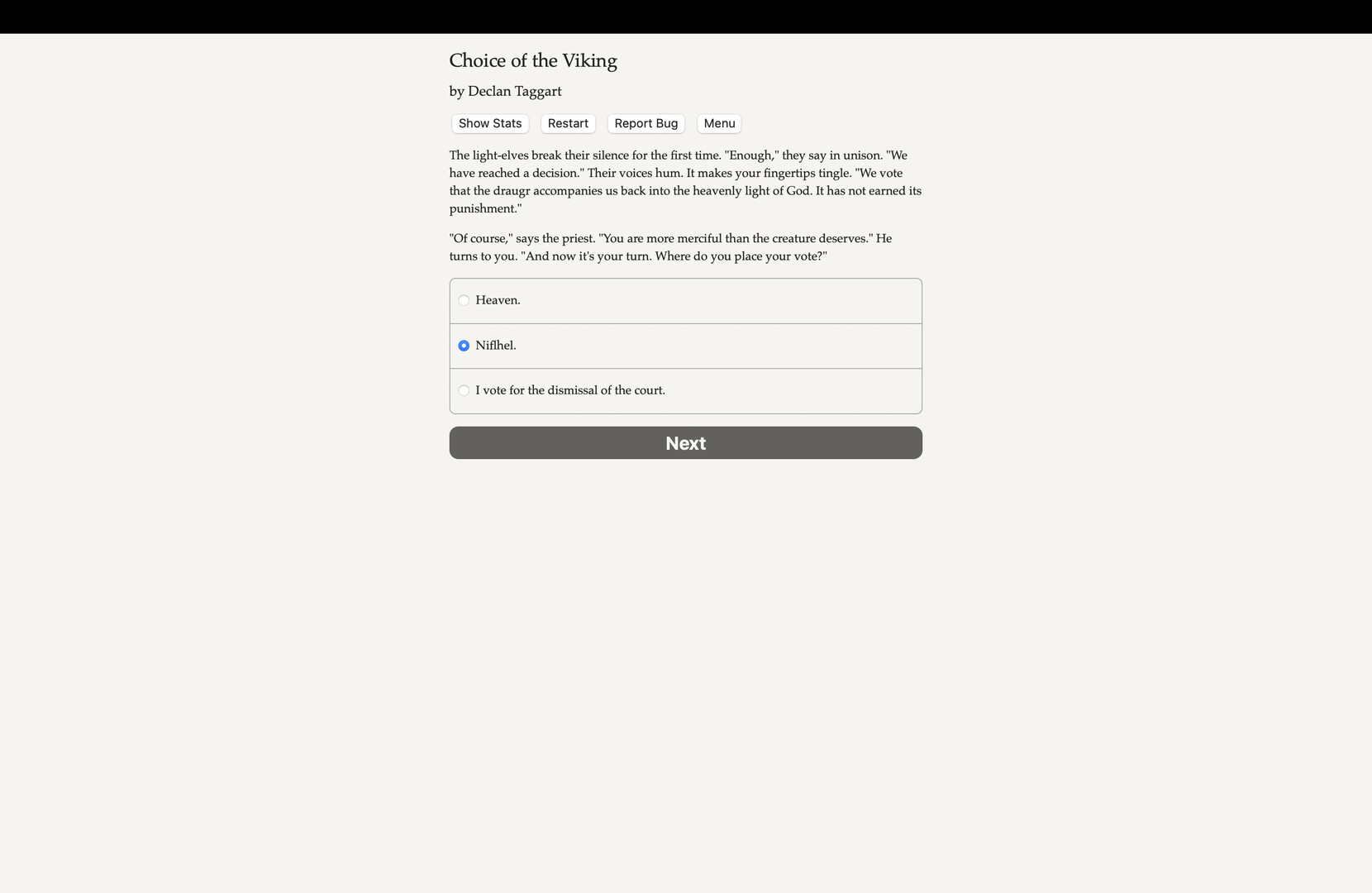Choice of the Viking Demo #4