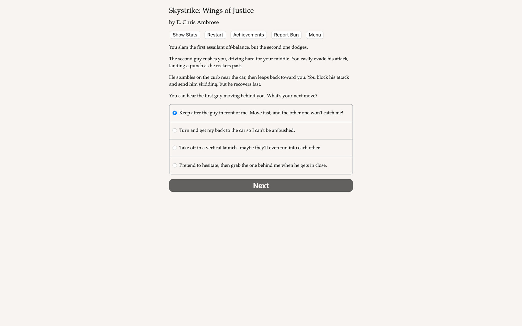 Skystrike: Wings of Justice Demo #0