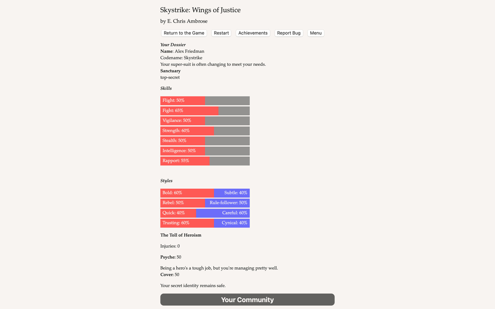 Skystrike: Wings of Justice Demo #5