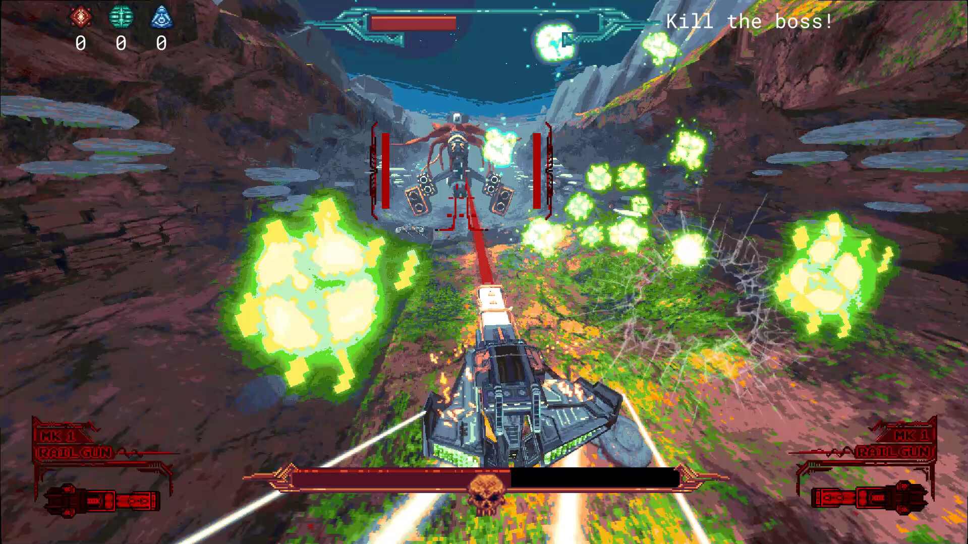 New games: Hypergun is a stylish shooter where you build your own  synthwave-inspired guns