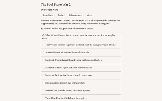 The Soul Stone War 2 - Achievements Guide