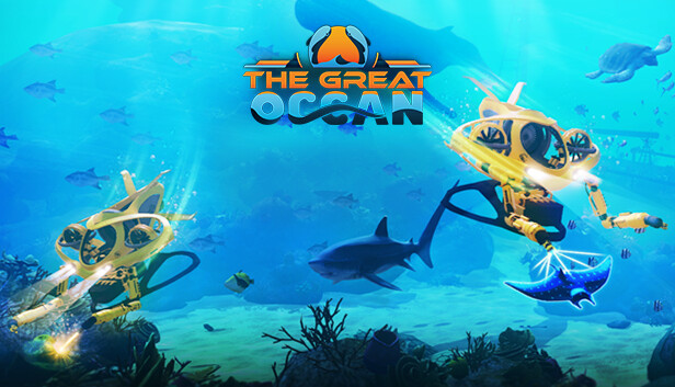 Imagen de la cápsula de "The Great Ocean" que utilizó RoboStreamer para las transmisiones en Steam