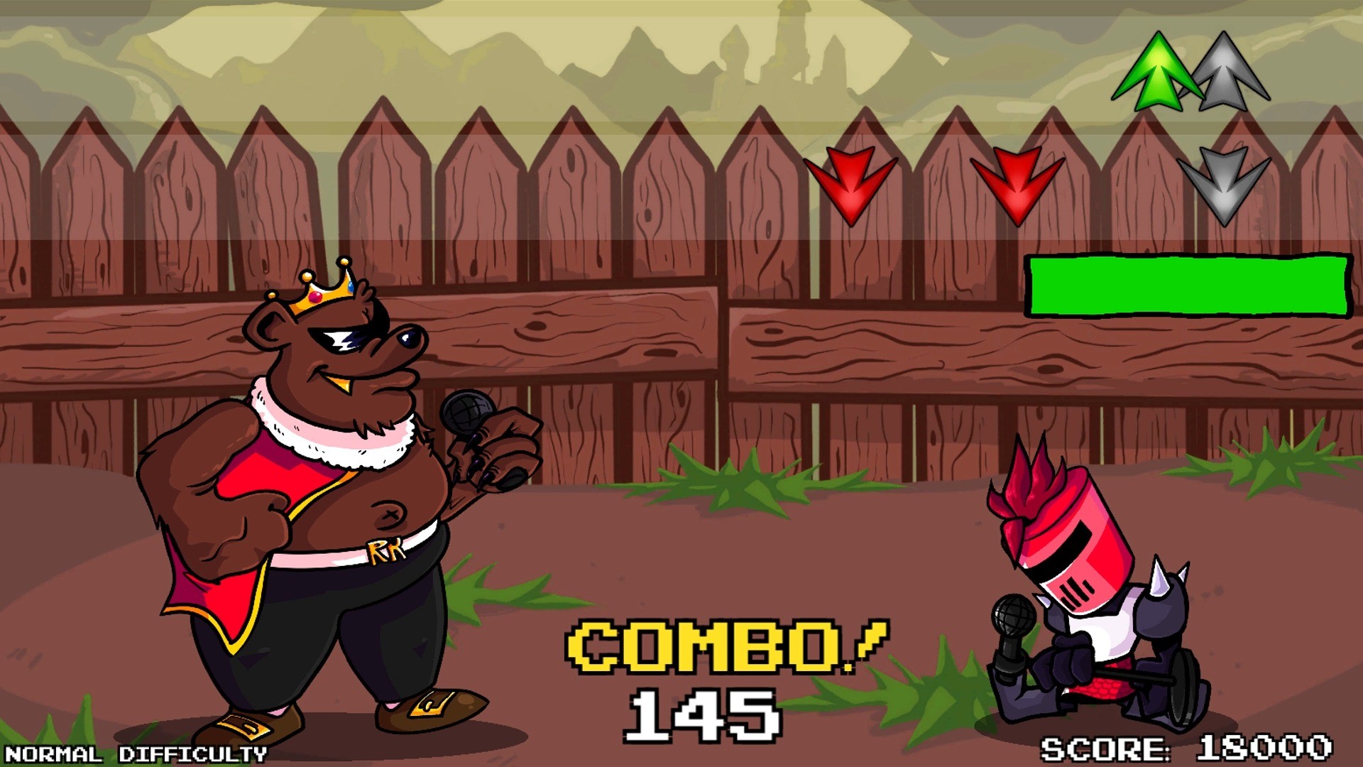 Rhythm Knights: Double Treble screenshot 1