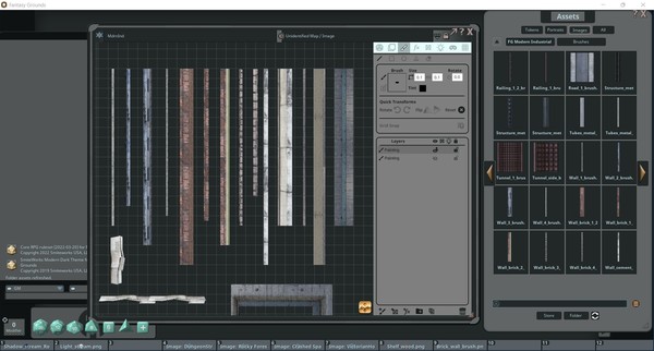 Fantasy Grounds - FG Modern Industrial Map Pack 1