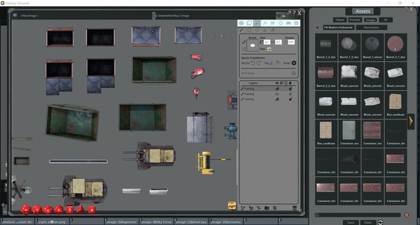 Fantasy Grounds - FG Modern Industrial Map Pack 3