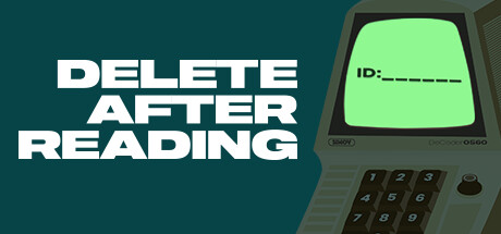 DELETE AFTER READING Cover Image