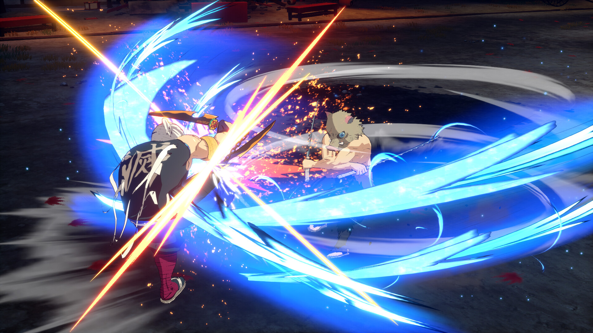 Demon Slayer -Kimetsu no Yaiba- The Hinokami Chronicles: Tanjiro, Zenitsu, & Inosuke (Entertainment District) Character Pack screenshot screenshot 5