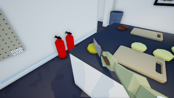 A co-op cooking game where you can only use one arm to cook, check