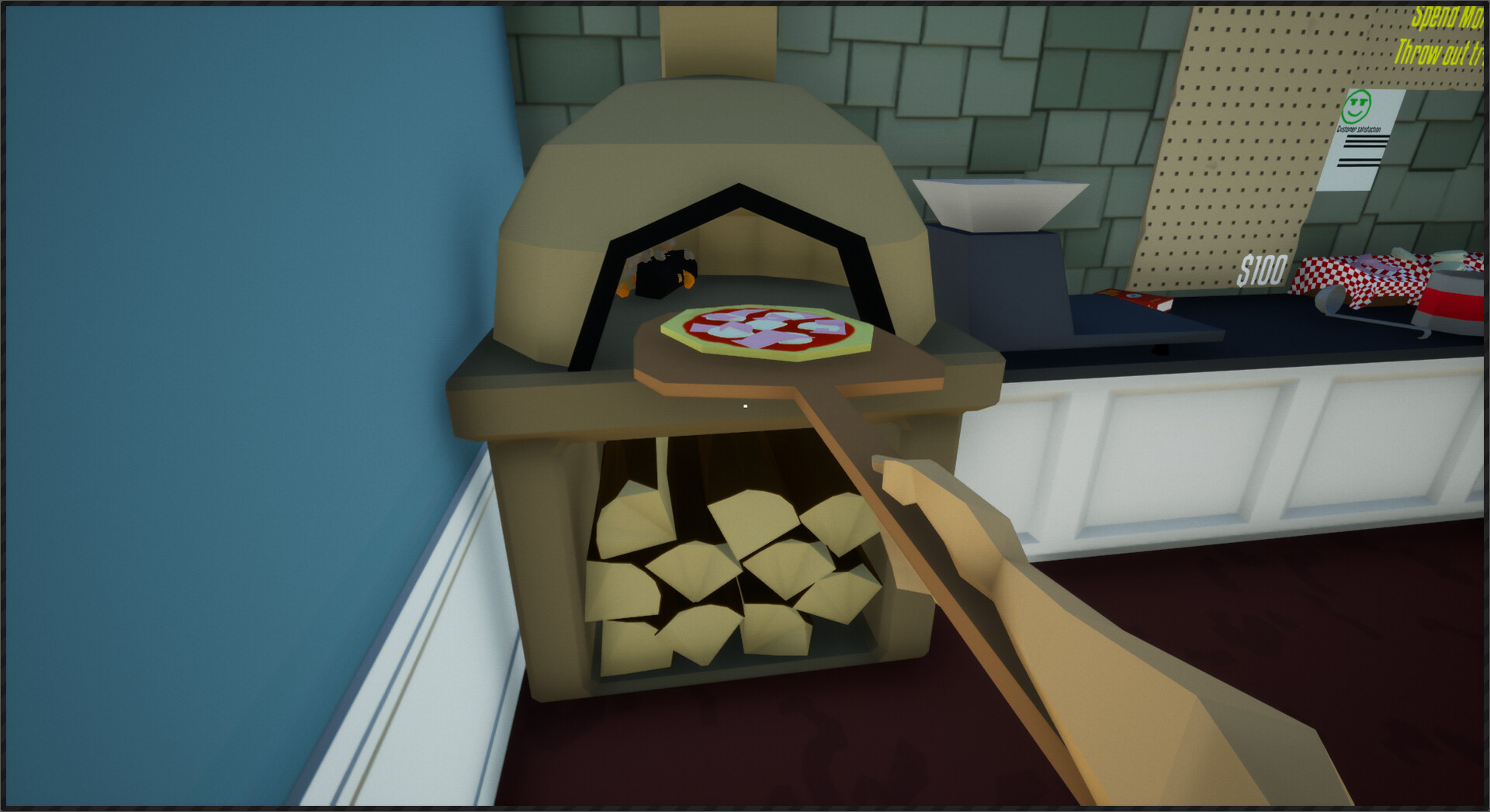 A co-op cooking game where you can only use one arm to cook, check