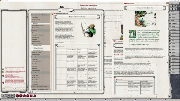 Fantasy Grounds - Wondrous Expeditions: Forests