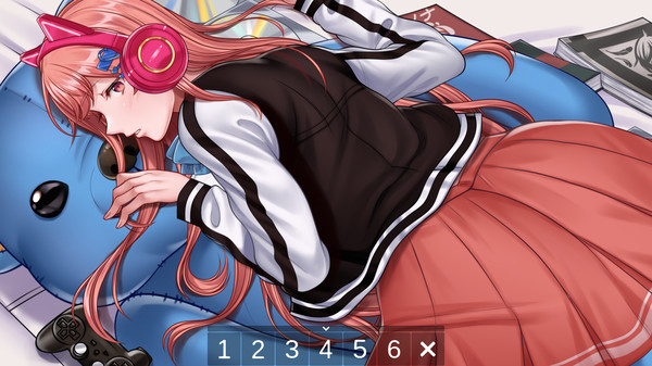 Gamer Girls: Dating Sim game for Linux 1