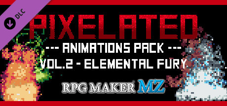 RPG Maker MZ - Pixelated Animations Pack Vol.2