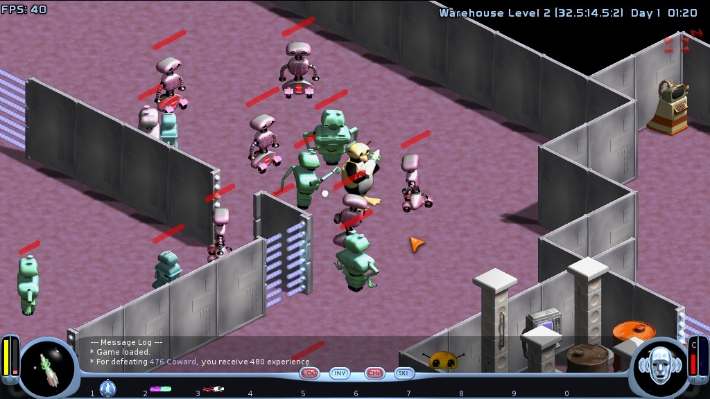 FreedroidRPG screenshot 1