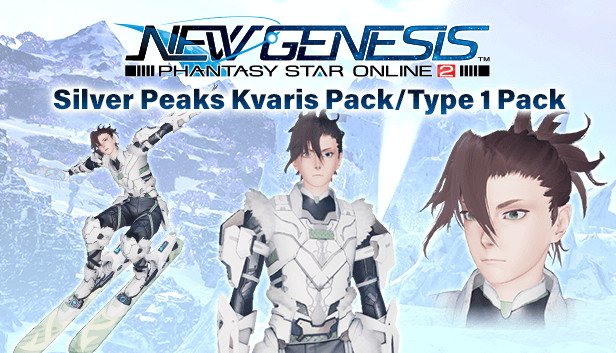 Phantasy Star Online 2 New Genesis - Silver Peaks Kvaris Pack/Type