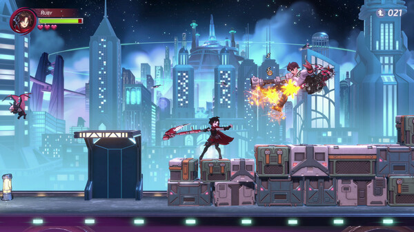 Скриншот из RWBY: Arrowfell