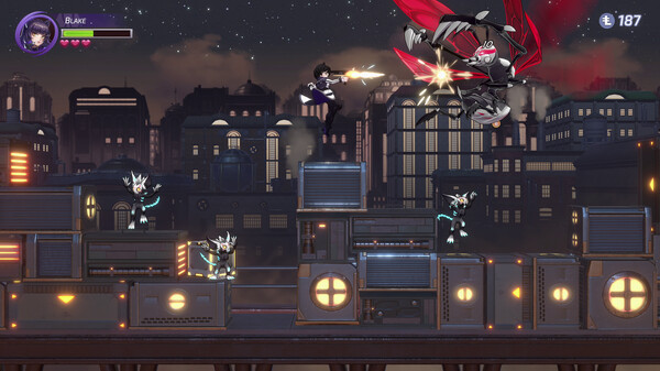 Скриншот из RWBY: Arrowfell