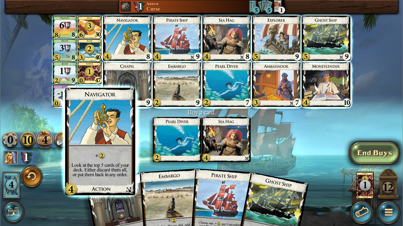 Dominion - Seaside - 1st Edition Pack #6