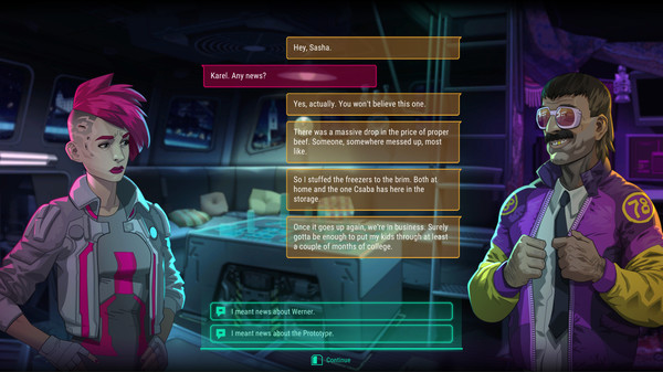 Screenshot of HeistGeist