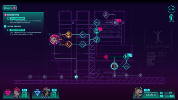 Screenshot of HeistGeist