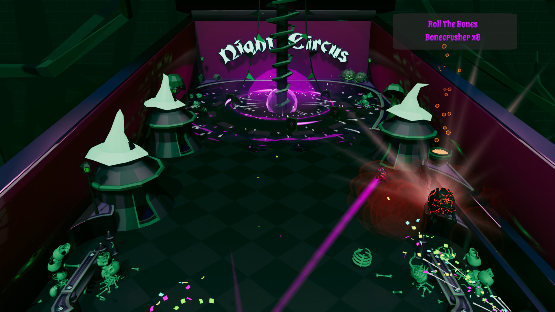 Roxy Raccoon's Pinball Panic - Ghoulish Games screenshot screenshot 1