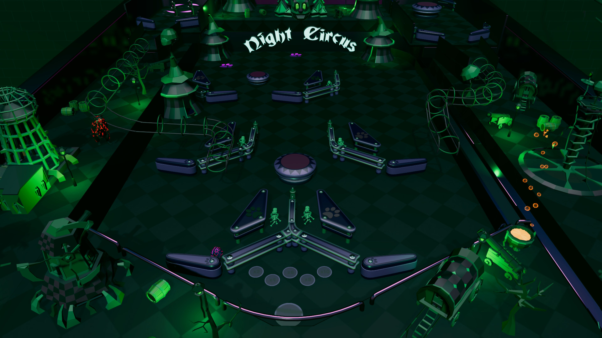 Roxy Raccoon's Pinball Panic - Ghoulish Games screenshot screenshot 2