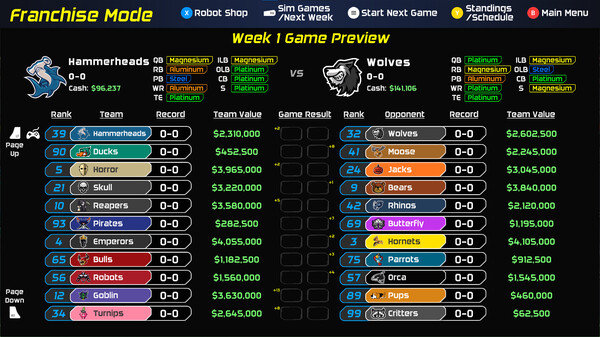 Cyber League Footballfor windows and Linux 1