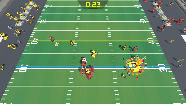 Скриншот из Cyber League Football