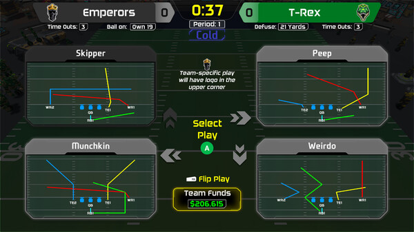 Cyber League Football game for windows Pc 1