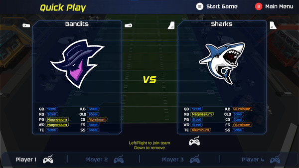 Скриншот из Cyber League Football