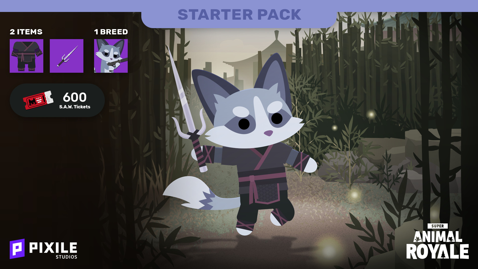 Super Animal Royale Season 4 Starter Pack screenshot screenshot 0