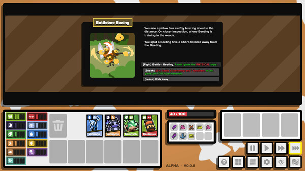 Screenshot of Kādomon: Hyper Auto Battlers Prologue