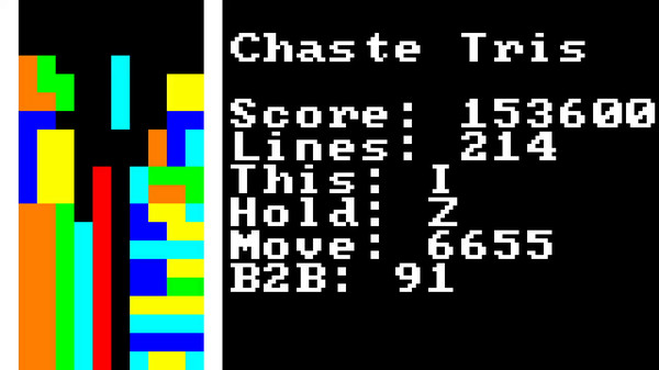 Chaste Tris game for windows Pc 1