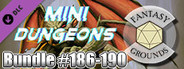 Fantasy Grounds - Mini-Dungeons Bundle #181-185