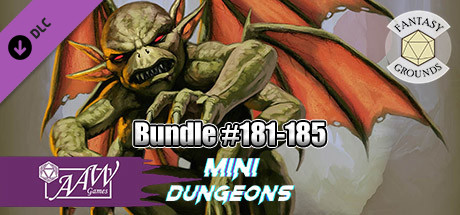 Fantasy Grounds - Mini-Dungeons Bundle #181-185