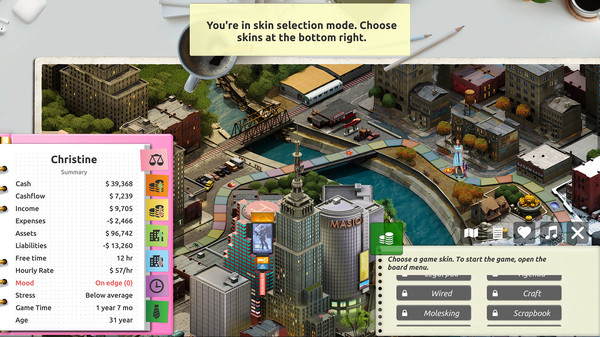 Timeflow Scrapbook Balance Skin