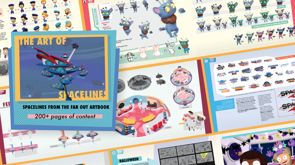 Spacelines from the Far Out Digital Artbook