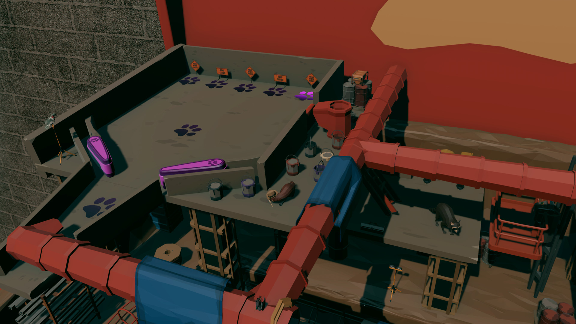 Roxy Raccoon's Pinball Panic - Construction Chaos screenshot screenshot 6