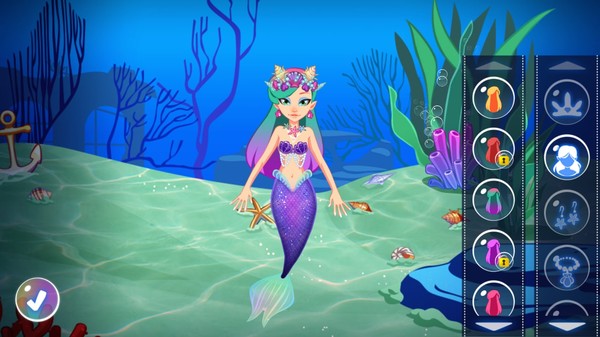 The World of a Mermaid game for Linux 1