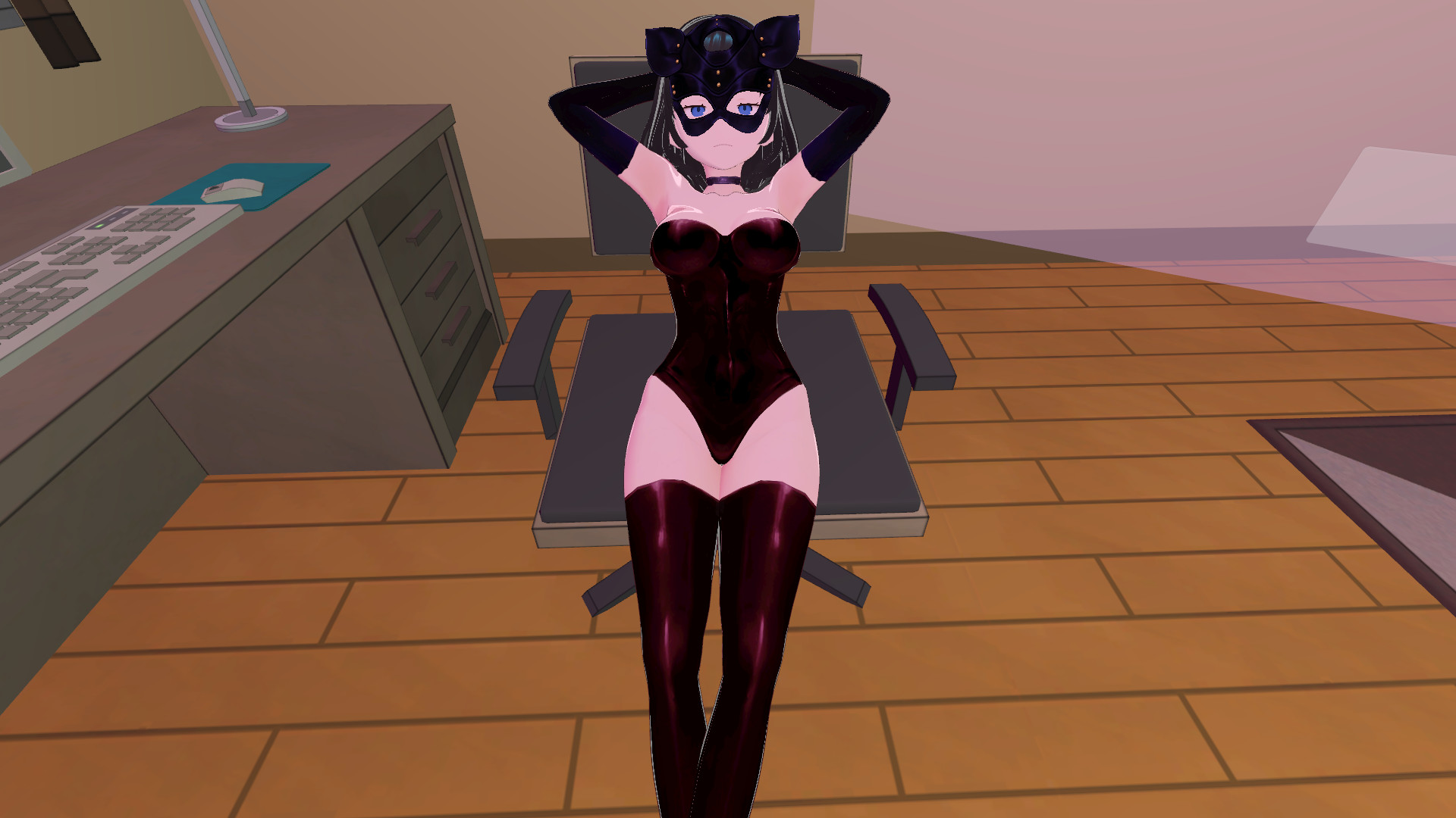Femdom Waifu VR: Latex Lingerie Pack screenshot screenshot 1