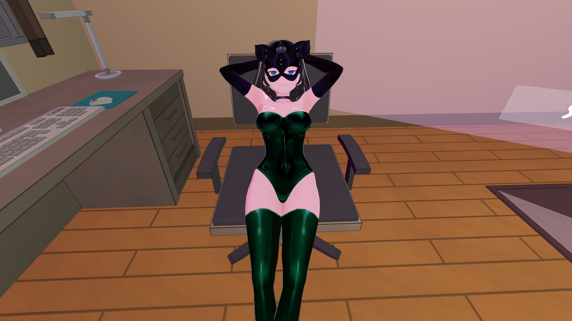 Femdom Waifu VR: Latex Lingerie Pack screenshot screenshot 4