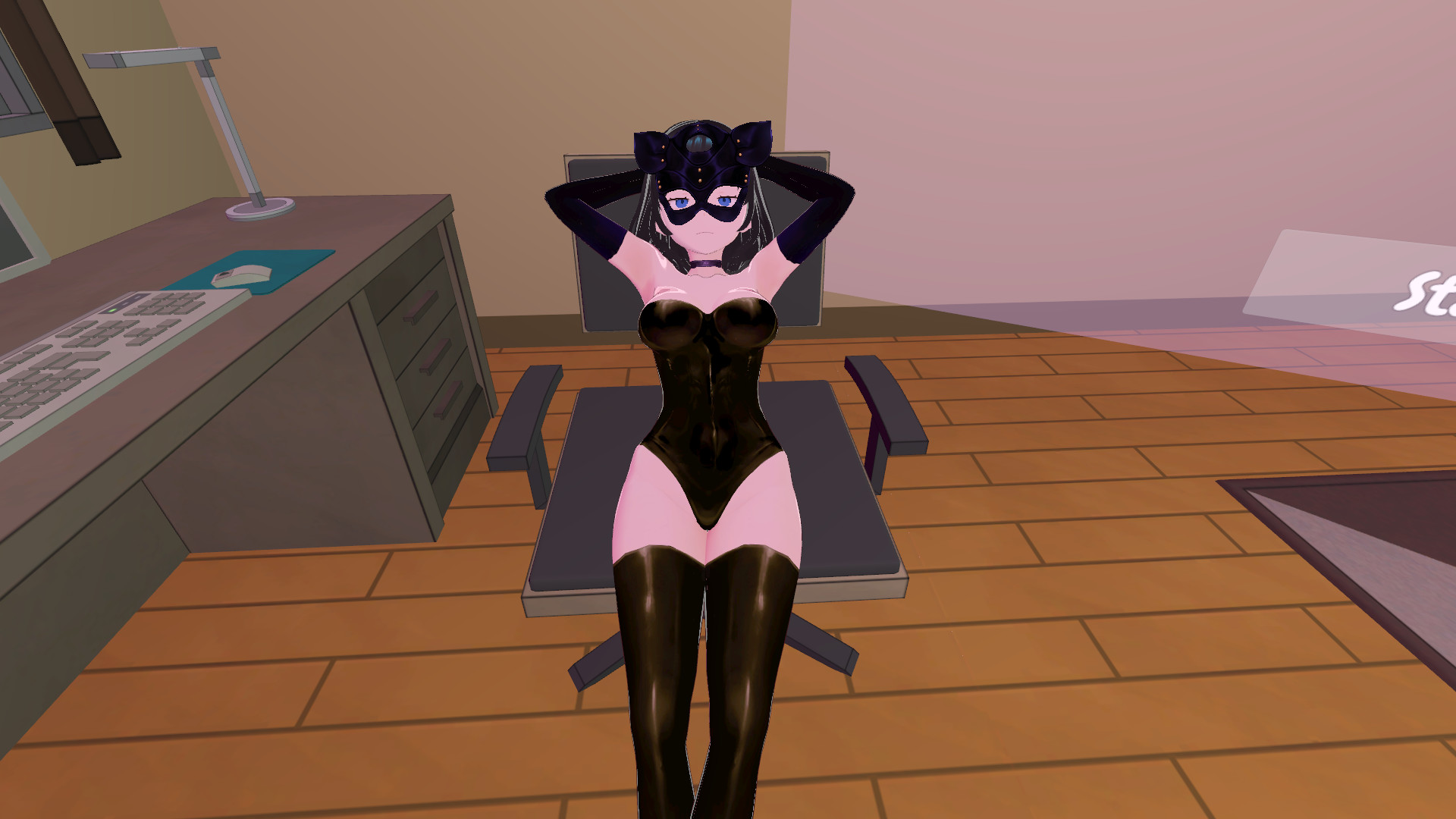 Femdom Waifu VR: Latex Lingerie Pack screenshot screenshot 2