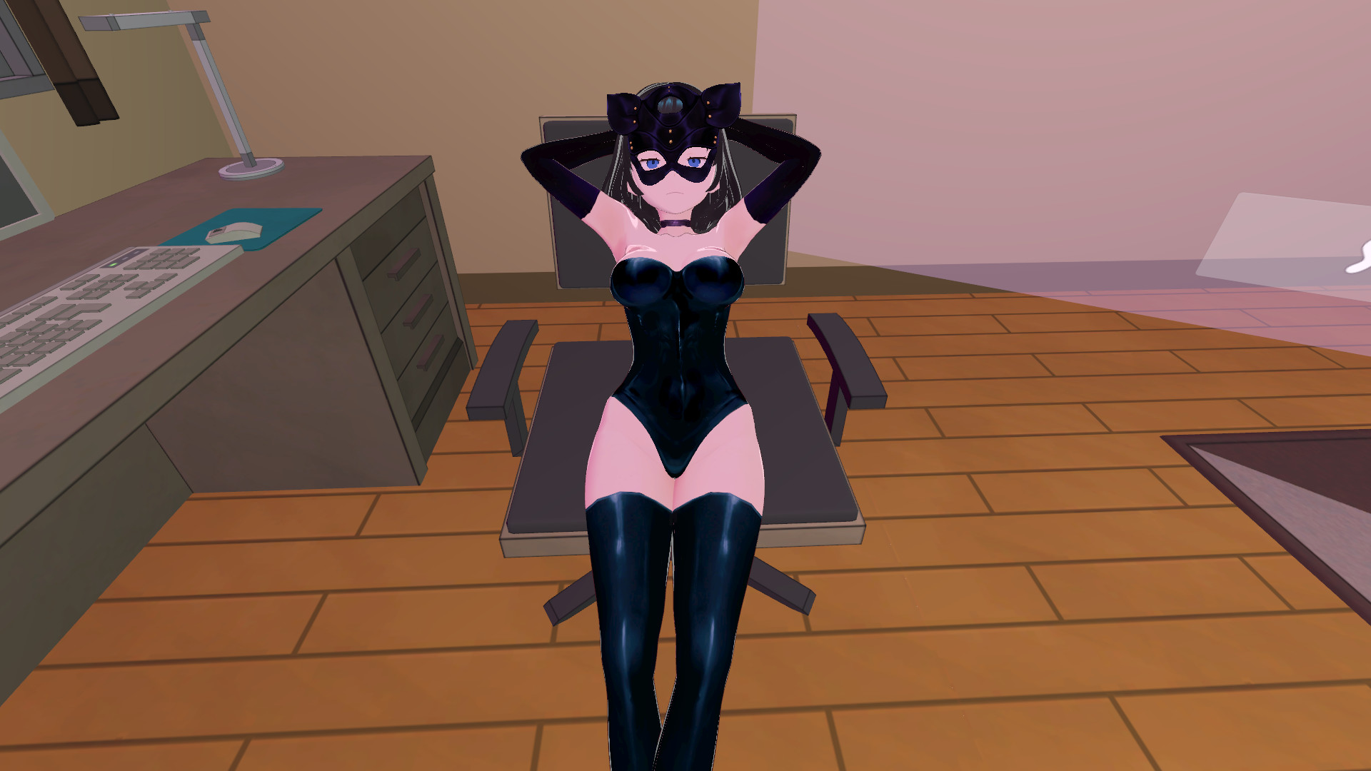 Femdom Waifu VR: Latex Lingerie Pack screenshot screenshot 3