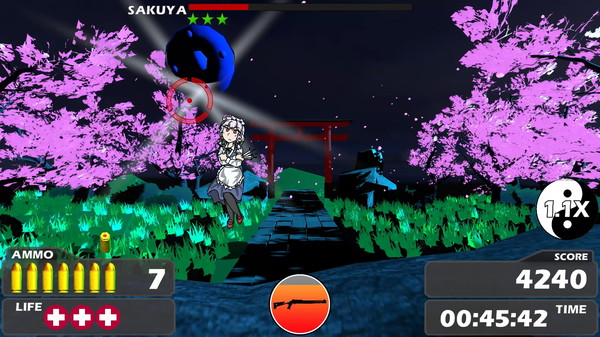 Скриншот из Touhou Crisis