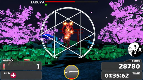 Скриншот из Touhou Crisis