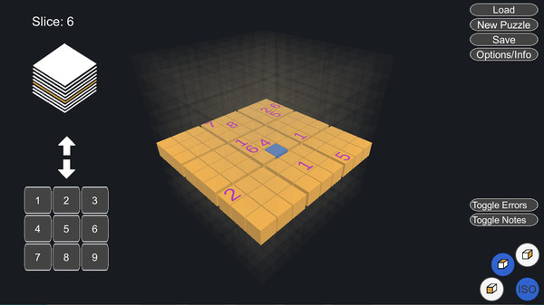 Скриншот из Sudoqube